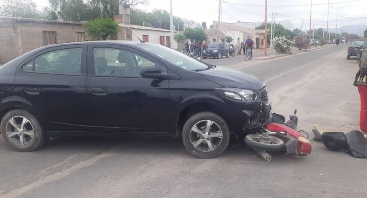 Chepes: otro accidente de transito en la ciudad