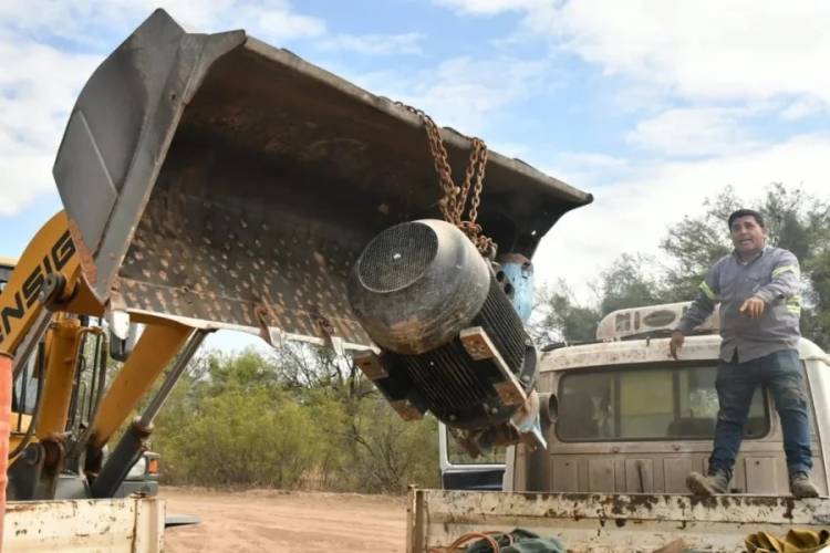 San Carlos: Modificaron sistema de bombeo