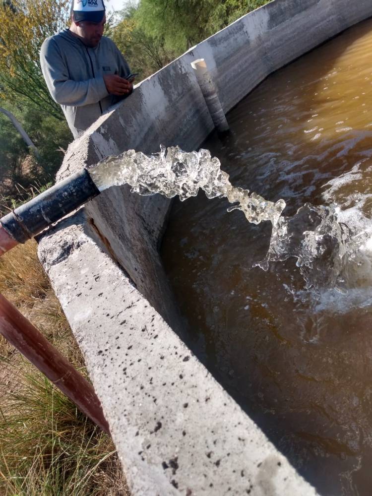 El Totoral: reemplazo de electrobomba de la perforación del Paraje km 40