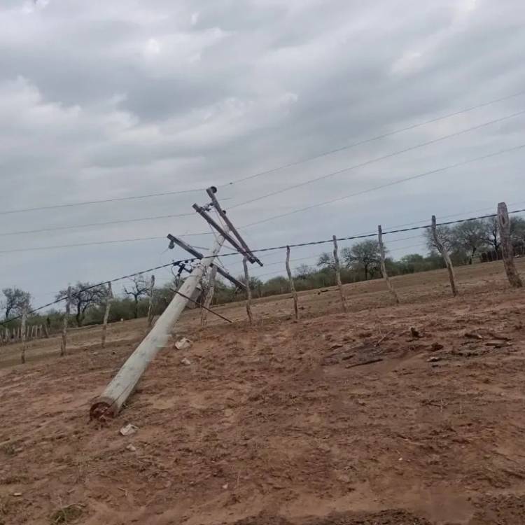 Villa Nidia: violenta tormenta azotó a los vecinos de la zona