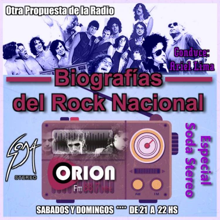 Biografías del Rock Nacional (Soda Stereo) - Por Ariel Lima...