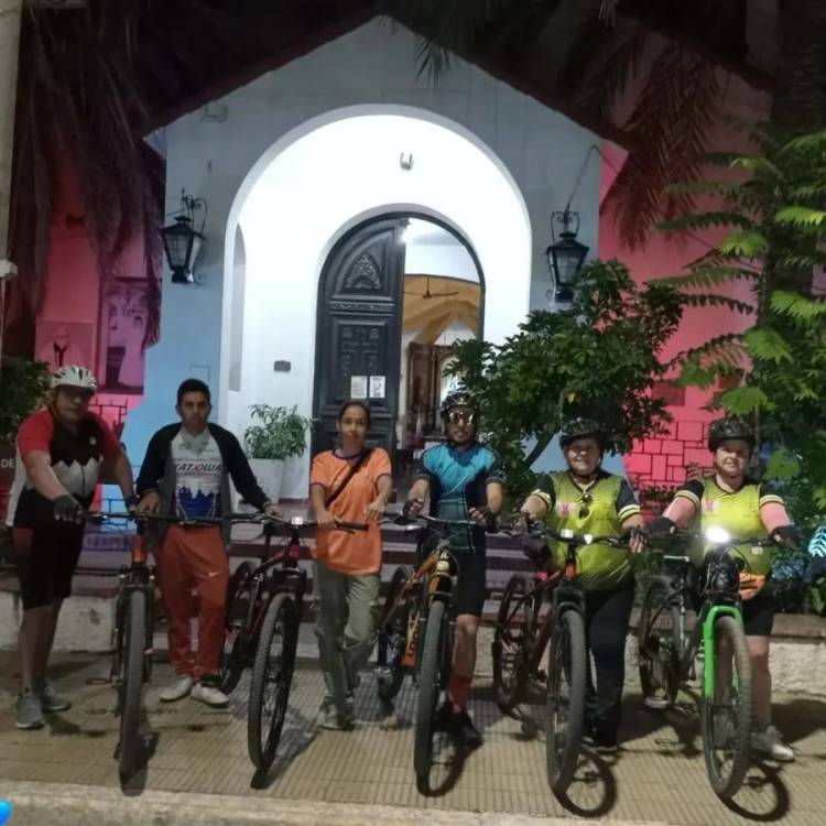 En Pascuas: Olta propuso el cicloturismo de las 7 Capillas