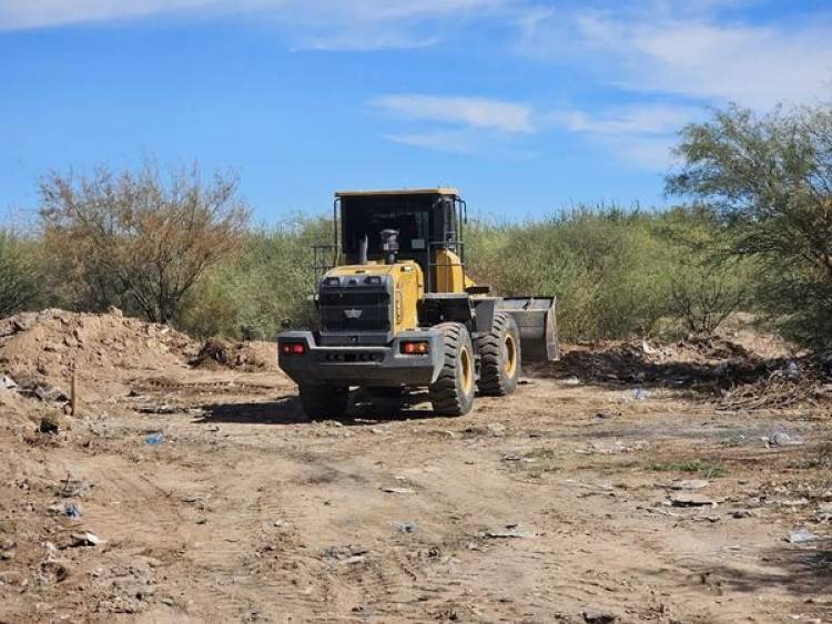 Chepes: Continua la erradicación de micro basurales a cielo abierto