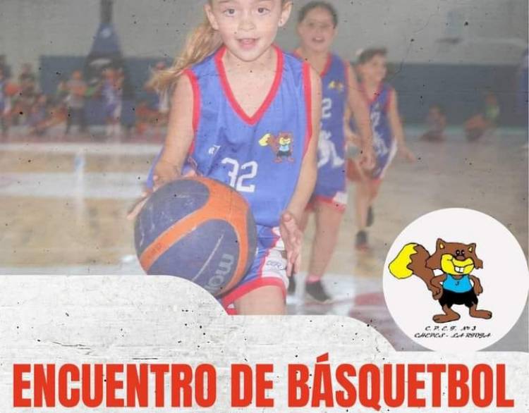 Encuentro de Básquetbol Infantil organizado por Centro Provincial de Educación Física N° 3