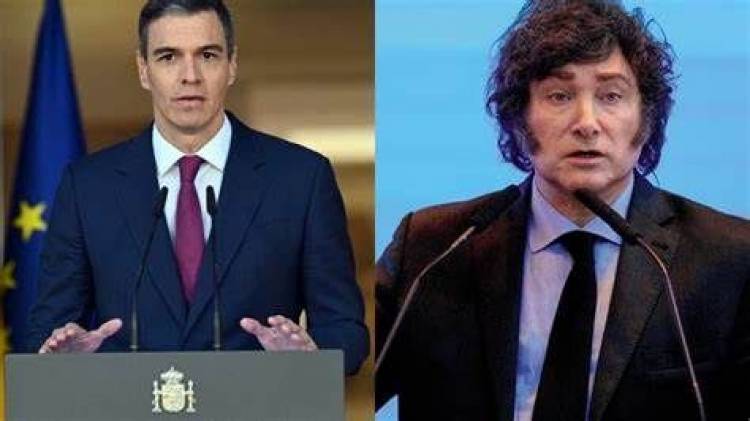 España retira a su embajadora en Argentina luego de que Milei se negara a disculparse con Sánchez