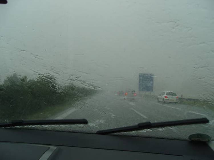 El COE recomienda precaución al transitar por la RN 141