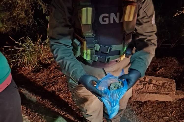 Gendarmería Nacional incautó sustancias en dos controles