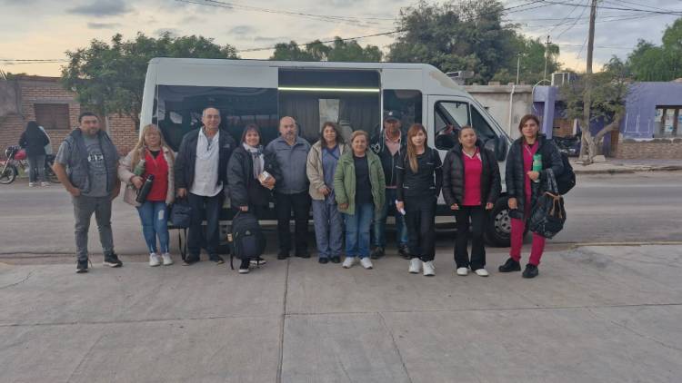 Se realizó abordaje sanitario en las localidades de El Divisadero y Valle Hermoso