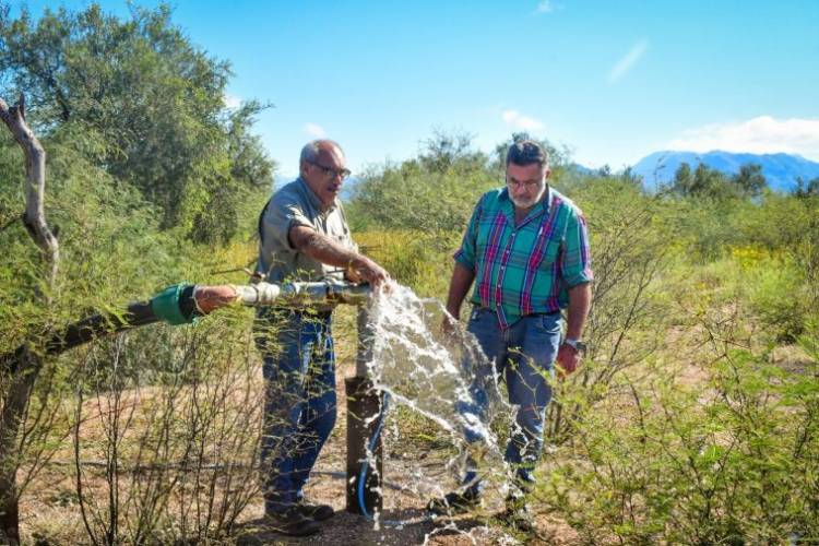 La Provincia inició obras para fortalecer el sistema hídrico en Patquia