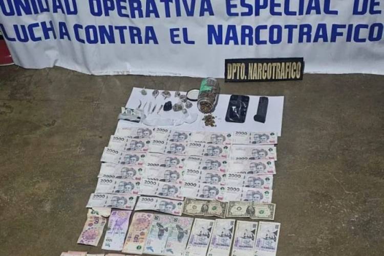 Chamical: 6 detenidos por venta de droga