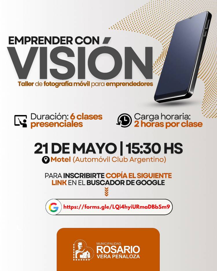 Taller de Fotografía Móvil para emprendedores que quieren potenciar sus redes