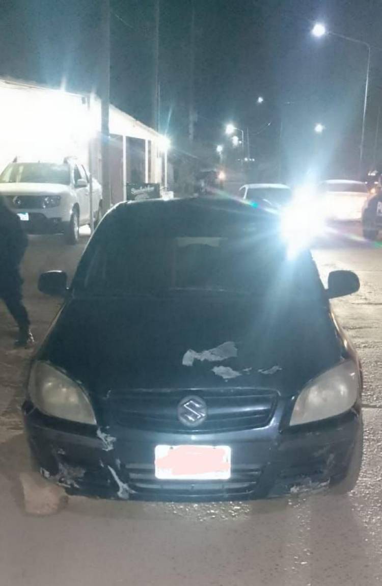 Un policía dio positivo en alcoholemia tras protagonizar un choque en Malanzán