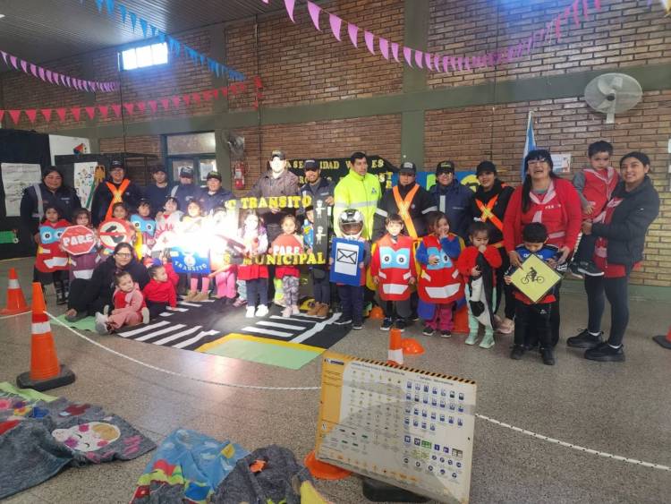 Semana de la Seguridad Vial: talleres de educación vial en jardines de infantes