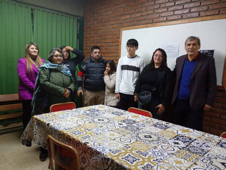 Chepes: Homenaje al Prof. Mauricio Zalazar en la Escuela Normal