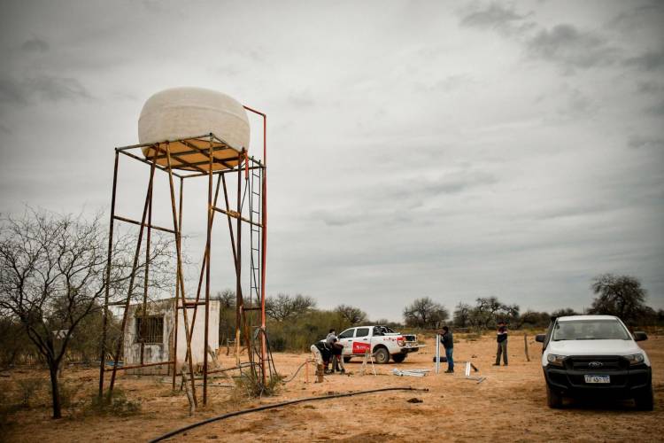 Ulapes: Con energía solar buscan garantizar agua potable en zonas rurales
