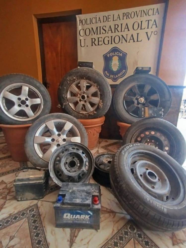 Allanamientos en Olta: secuestran elementos robados en una causa por hurto