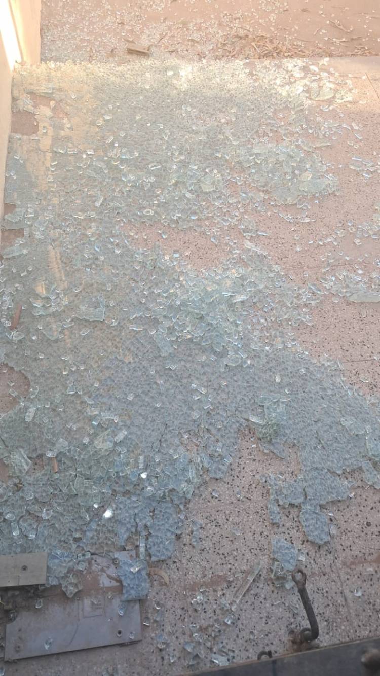 Chepes: Rompieron una puerta del centro cultural en acto de vandalismo