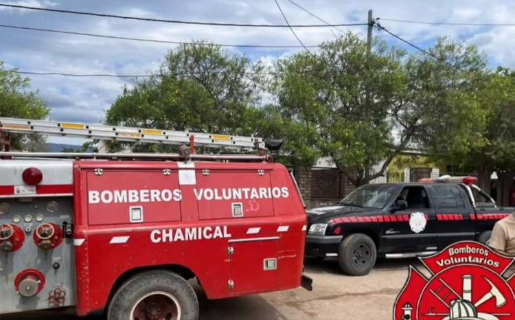  Chamical: detuvieron a un joven de 18 años acusado de provocar un incendio en una vivienda
