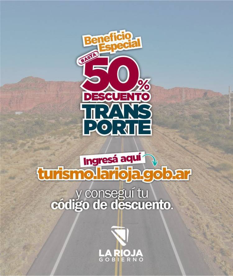 Viajá más y pagá menos: la rioja te ofrece hasta un 50?descuento en pasajes de larga distancia