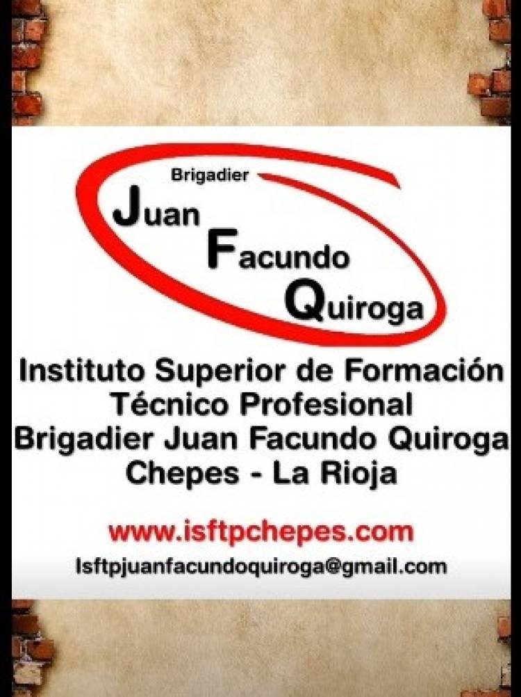 Comenzaron las preinscripciones 2026 en el Instituto Superior Brigadier Juan Facundo Quiroga