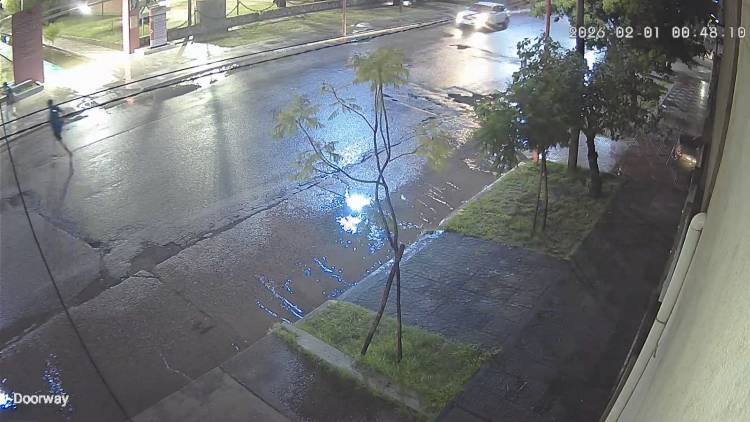 Importantes precipitaciones en el departamento Rosario Vera Peñaloza