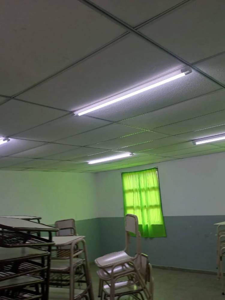 Acondicionamiento de escuelas del interior departamental