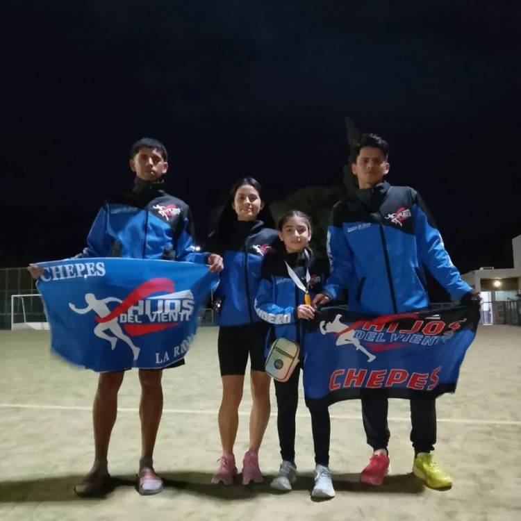 El atletismo de Chepes presente en el Maratón Aniversario de Chilecito