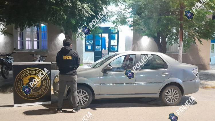 Recuperan en Chepes un Fiat con pedido de secuestro por robo en Mendoza