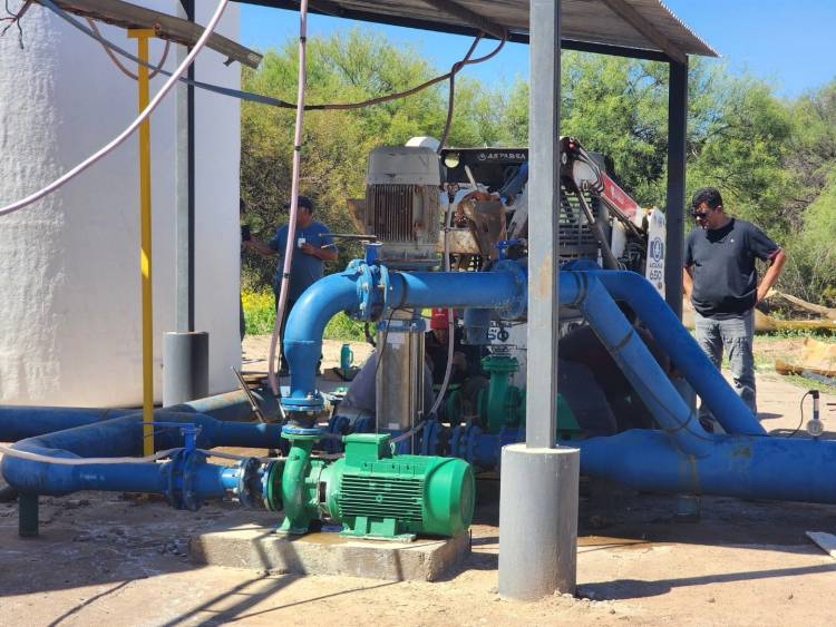 Se rompió la bomba de alta presión y la planta de agua tratada estaría operativa el miércoles