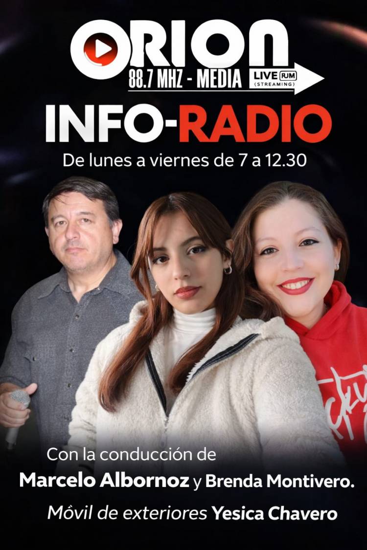 ¡Llega la segunda temporada de InfoRadio en Radio Orion y Orion Media!