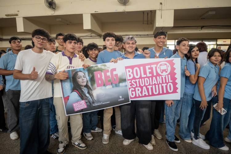 Amplían la implementación del Boleto Estudiantil Gratuito en escuelas de la Capital