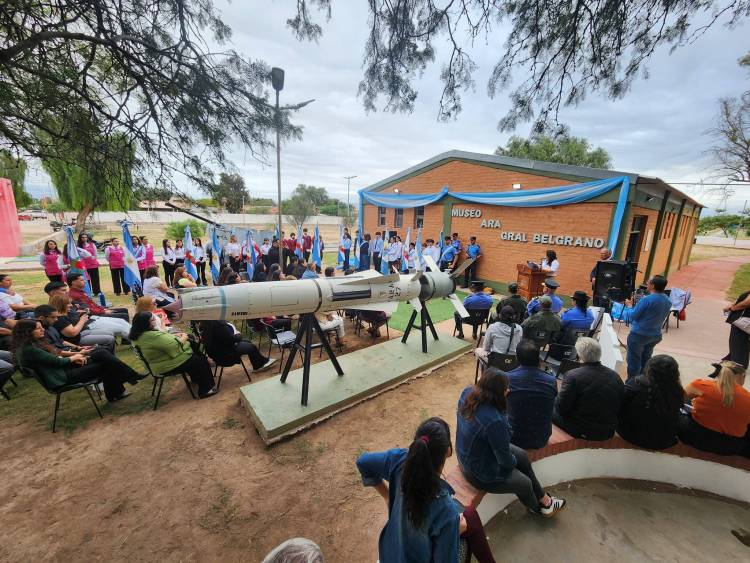 En el Museo ARA General Belgrano se realizó el acto conmemorativo en homenaje a nuestros héroes de Malvinas