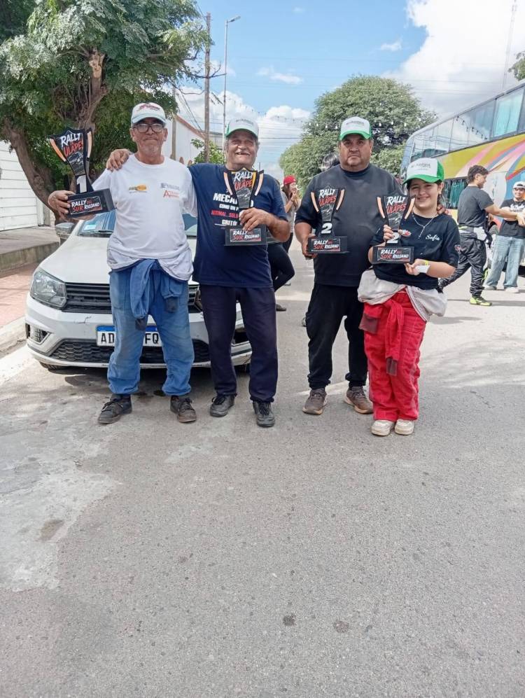 Rally del Sur Riojano: Ulapes vivió una gran fiesta del deporte motor en la segunda fecha