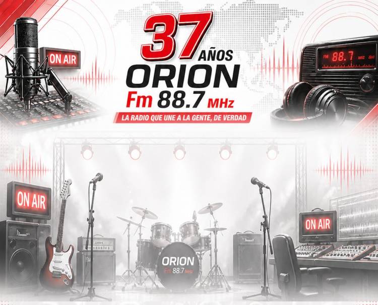 Buscan declarar de interés departamental el 37° aniversario de Orión FM en el Concejo Deliberante