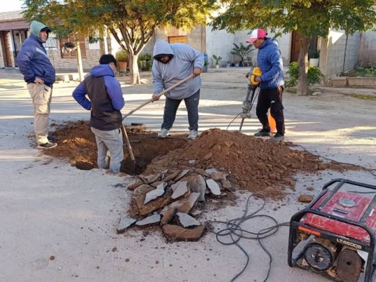 Avanzan los trabajos de mejora en la red hídrica del sector