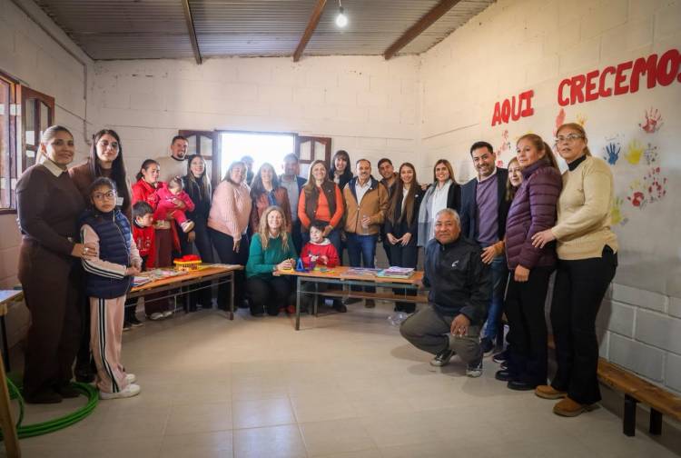 Quintela puso en funcionamiento un centro terapéutico en El Portezuelo para garantizar atención integral a personas con discapacidad