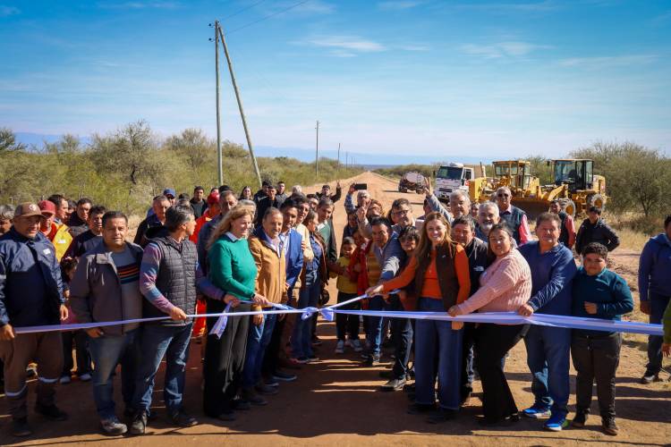 Quintela inauguró un camino rural que conecta tres parajes y mejora la producción y la conectividad