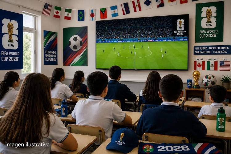 Escuelas de La Rioja podrán transmitir el Mundial 2026 en las aulas