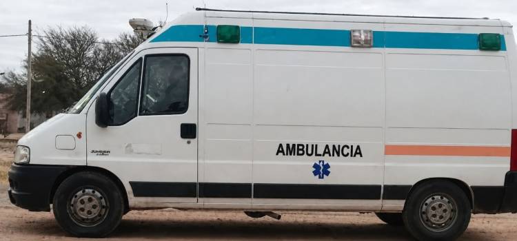 Portezuelo: reclaman por el mal estado de la única ambulancia de la localidad