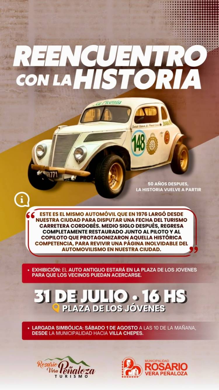 Chepes revive una página inolvidable del automovilismo