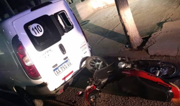 Chepes: Detuvieron a un motociclista tras chocar un vehículo estacionado y conducir con más de 2 g/l de alcohol en sangre
