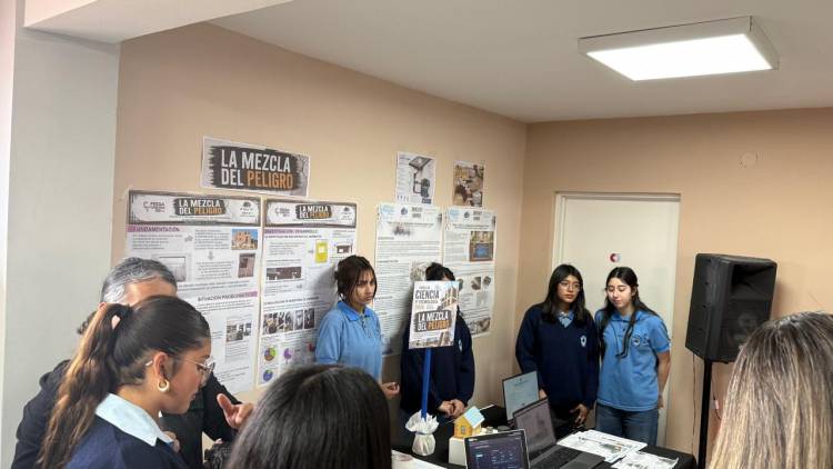 E.P.E.T. Nº 1 de Chepes presentó sus proyectos de Feria de Ciencias en el Concejo Deliberante