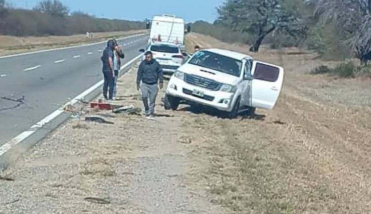 Un menor fue trasladado al hospital tras un vuelco en Ruta 38