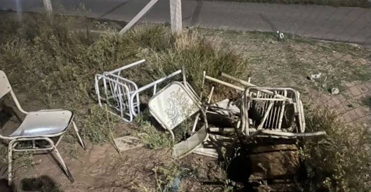 Rompieron el alambrado de una escuela en Chepes e intentaron robarse mobiliario