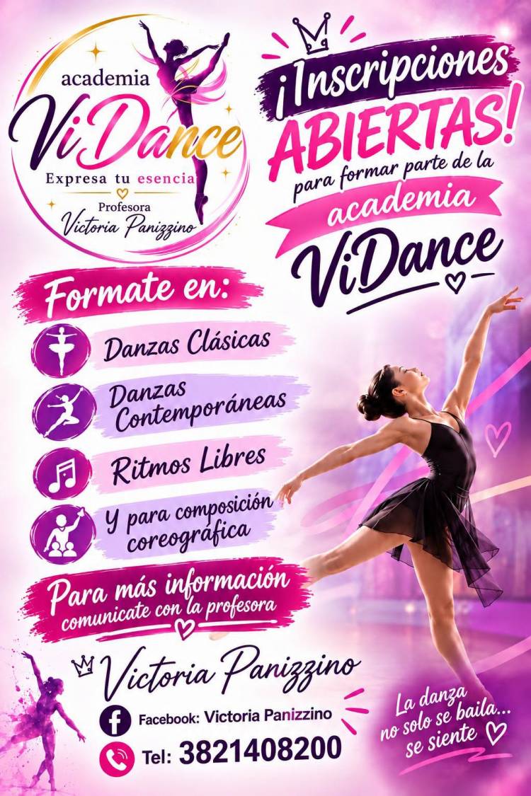 ViDance abre sus puertas: una invitación a descubrir la danza y expresar tu esencia