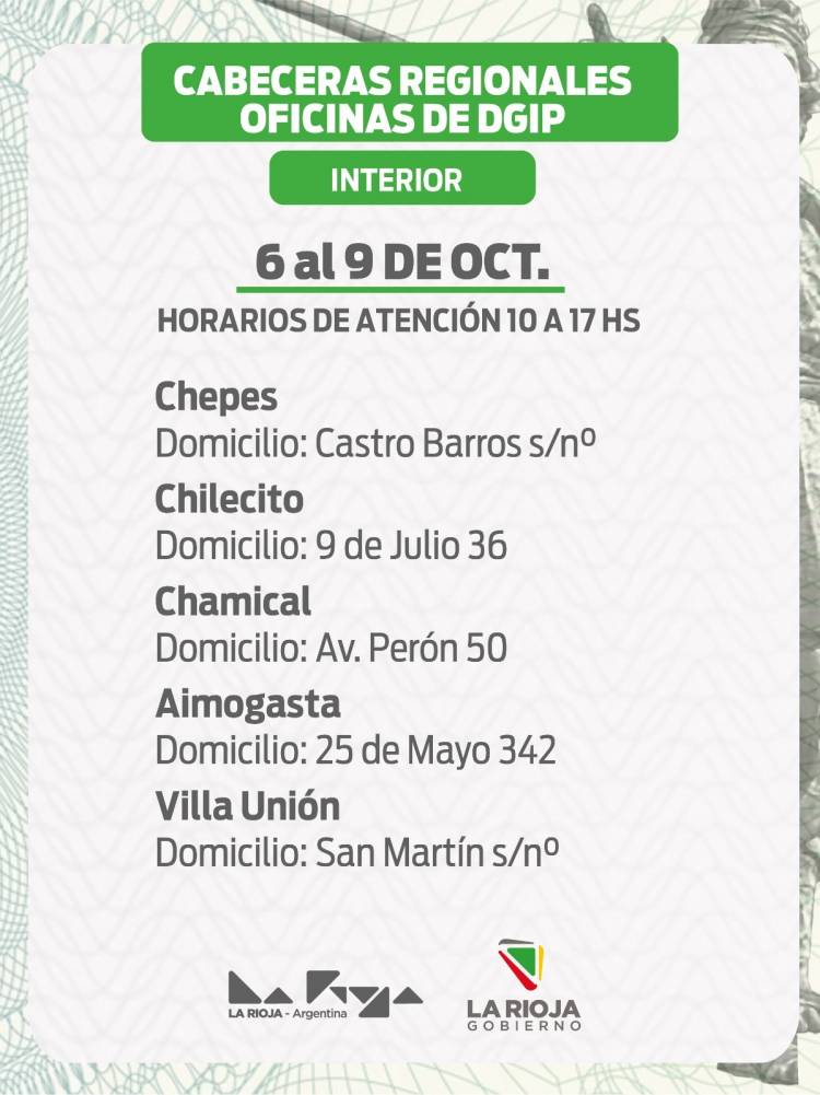 El rescate anticipado de Chachos también se pone en marcha en el interior provincial