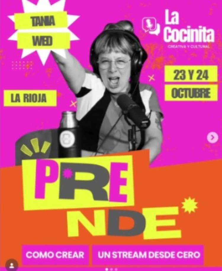 “Prende”: una propuesta para aprender a crear y producir streams desde cero