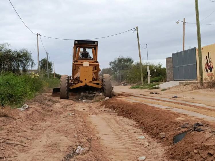 Chepes: realizan trabajos de limpieza y mantenimiento en distintos sectores de la ciudad