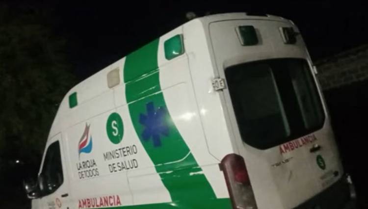 Chepes: otra ambulancia sufrió desperfectos mecánicos mientras trasladaba a un paciente a la Capital